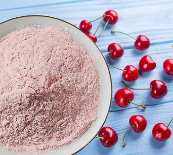 Puas yog Organic Tart Cherry Powder haum rau dej haus thiab cov pos hniav?